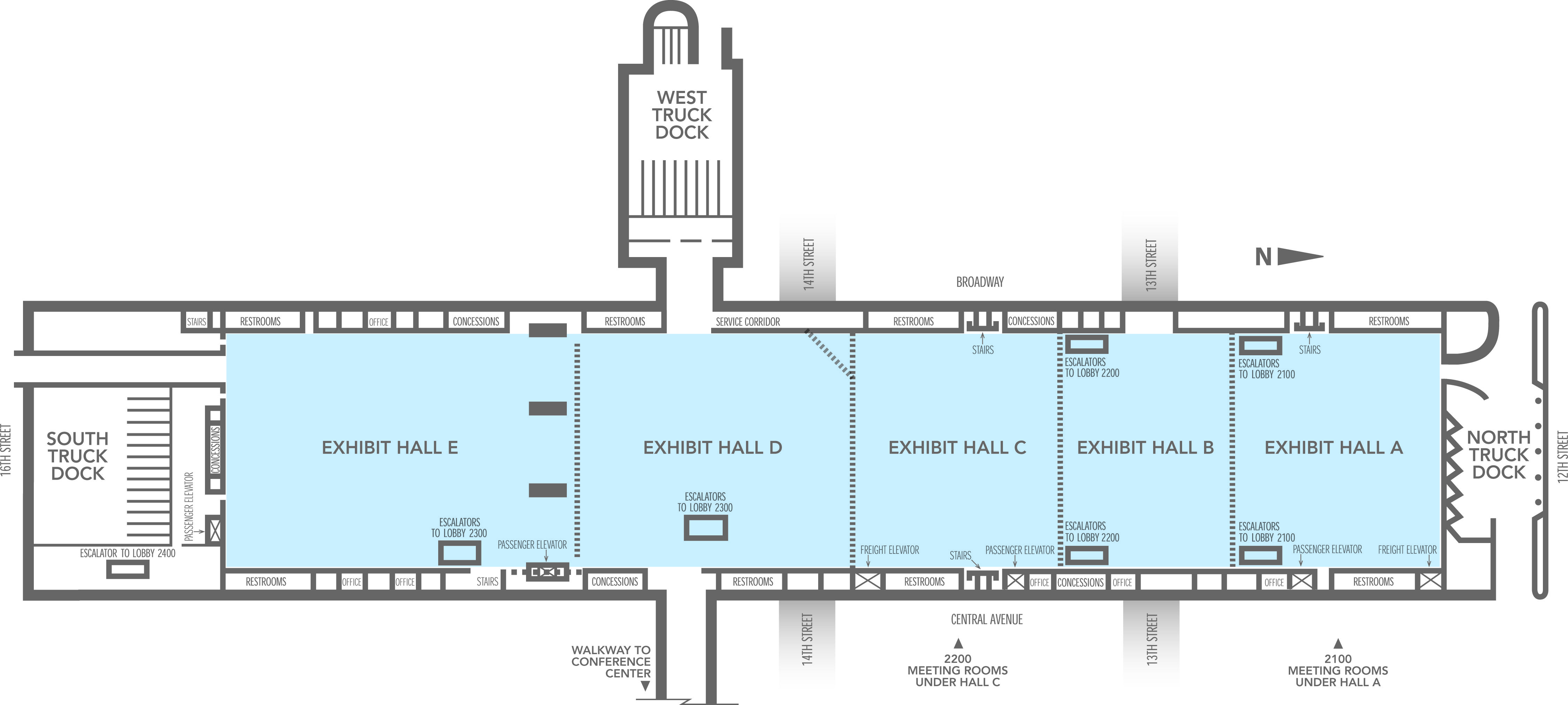Bartle Exhibit Hall (A - E) - Kansas City Convention Center
